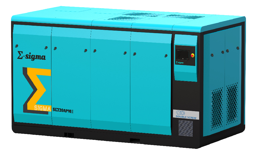 雙級壓縮永磁變頻螺桿式空氣壓縮機